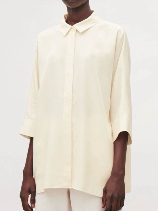 COS Tops - COS Draped Wide-Fit Shirt